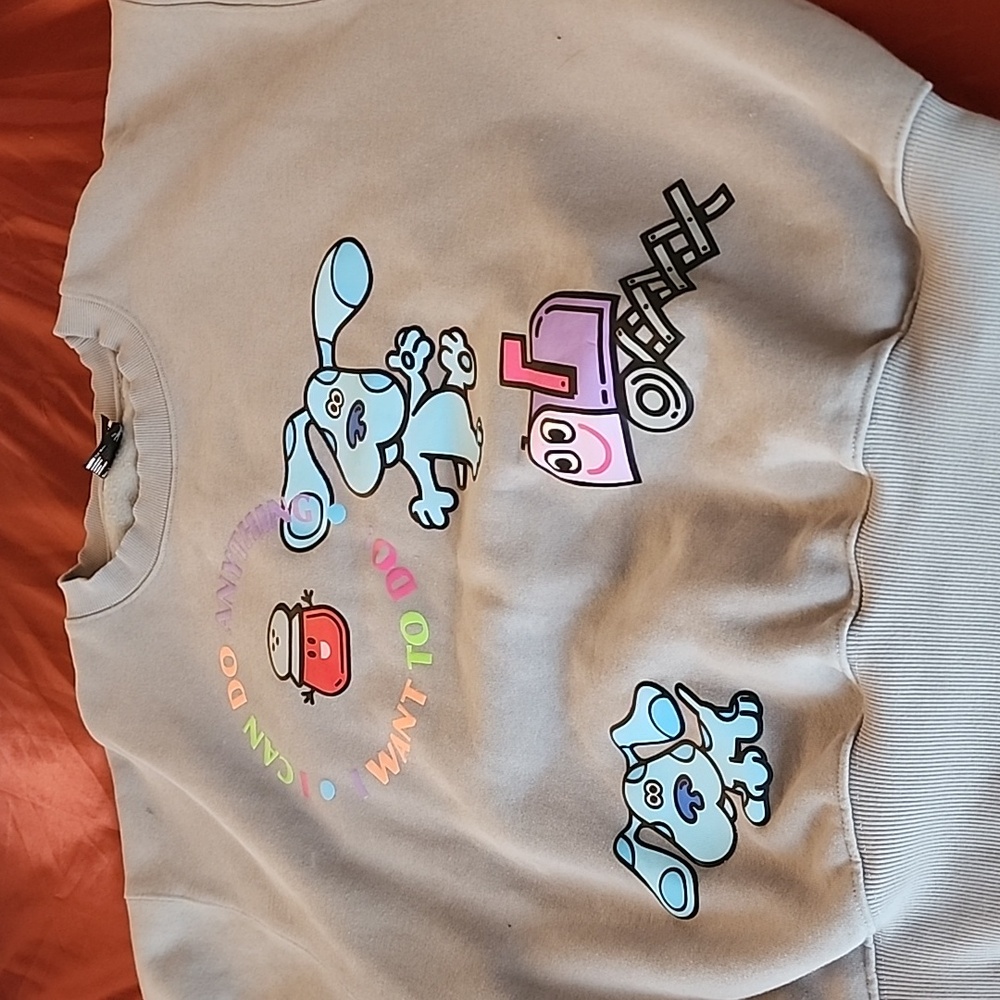 Dumbgood Blues Clues sweatpants and sweatshirt